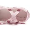 1 Pair Girls Ballet Shoes Soft Sequin Crown Pattern Anti-skid Bottom Elastic Band Faux Silk Toddler Big Kid Children