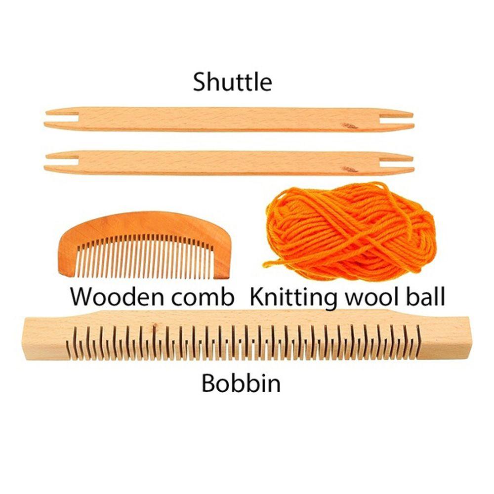Traditional Easy Operate Comb DIY Craft For Children  Girl Handcraft Weaving Loom Knitted  Knitting Machine
