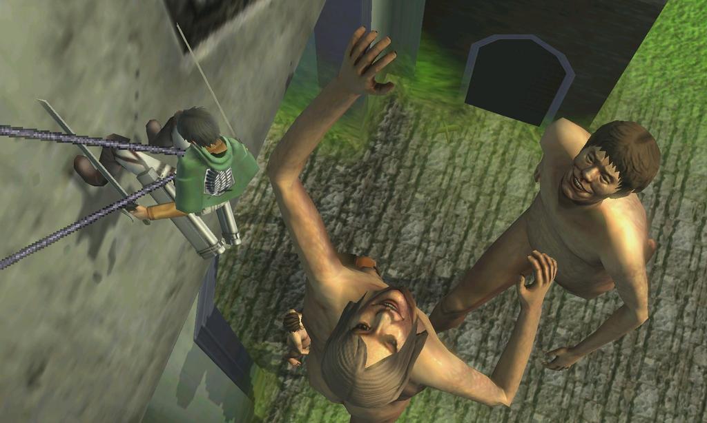 Attack On The Last Wings of Humanity CHAIN Spike Chunsoft the Best 3DS Titan - -