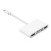 6 in 1 Memory Card Reader Plug and Play High Speed USB C Smart Camera Storage Card Adapter for Phones Laptop Computers