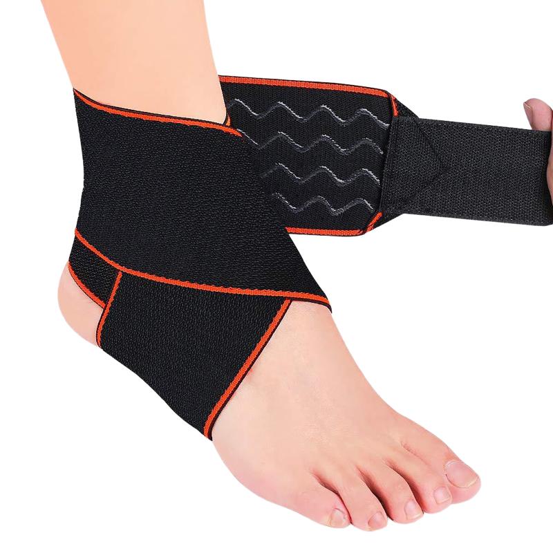 1 Stück Elastische Knöchelbandage Sport-Dehnungsbandagen Gewebter Knöchelschutz Für Fitness Laufen Basketball