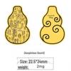 Pure Gold "Princess Luck" Phone Sticker – Wealth & Treasure Gold Leaf Design for Prosperity & Fortune