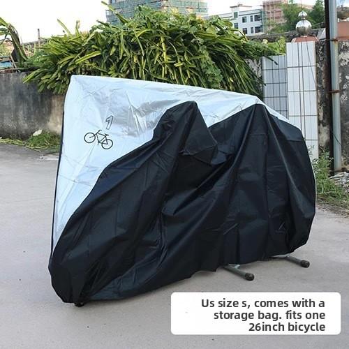 Mountain bike dust cover bike rain cover bike clothes cover bike cloth cover sun protection and sunshade electric bike cover