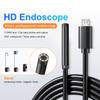 FONKEN 7mm 5,5mm endoskopová kamera Flexibilní IP67 Vodotěsná Micro USB průmyslová endoskopická kamera pro Android Phone PC 6LED nastavitelná