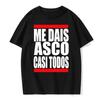 You Distinct Me Most Everyone T-shirt Fun Spanish Text Humorous T-shirt EU Size Neutral Casual Soft T-shirt