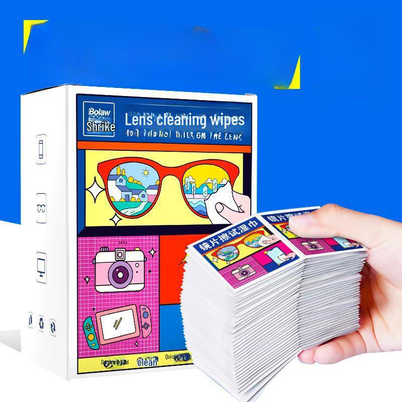 Quick-Dry Anti-Fog Lens & Screen Wipes - Portable & Disposable