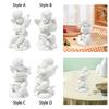Little Angel Statue Cherub Sculpture Art Craft Ornament Miniature Figurine for Entrance Living Room Centerpiece Office Shelf