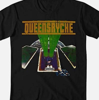 Neues Seltenes Queensryche Warnung T-Shirt Geschenk Familie Schwarz Alle Größen T-Shirt