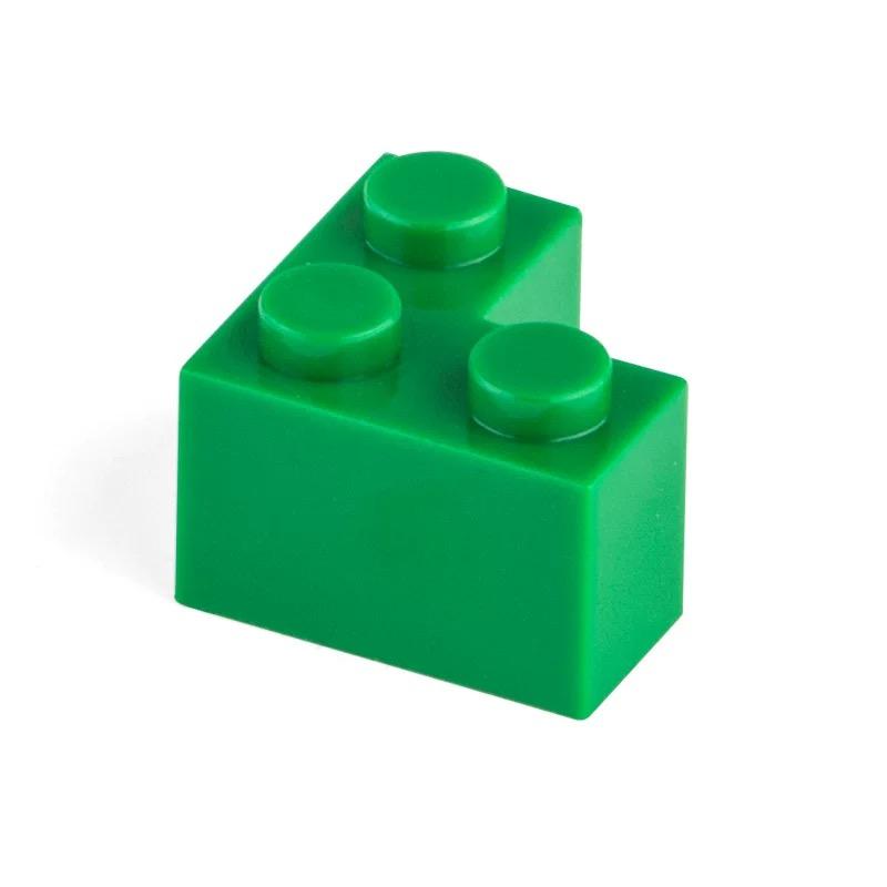 80PCS BRICK CORNER 1x2x2 Compatible 2357 Self-Locking Bricks Building Blocks Toys Accessories