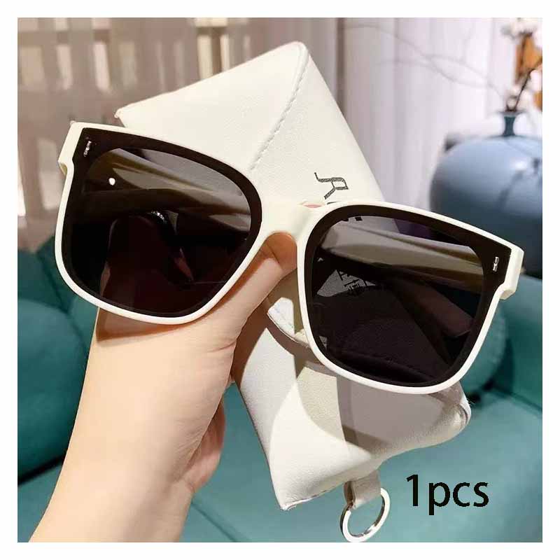 

1/2/3 шт./Новые модные солнцезащитные очки, очки для коррекции зрения при близорукости, портативные мужские и женские очки для вождения и рыбалки белый