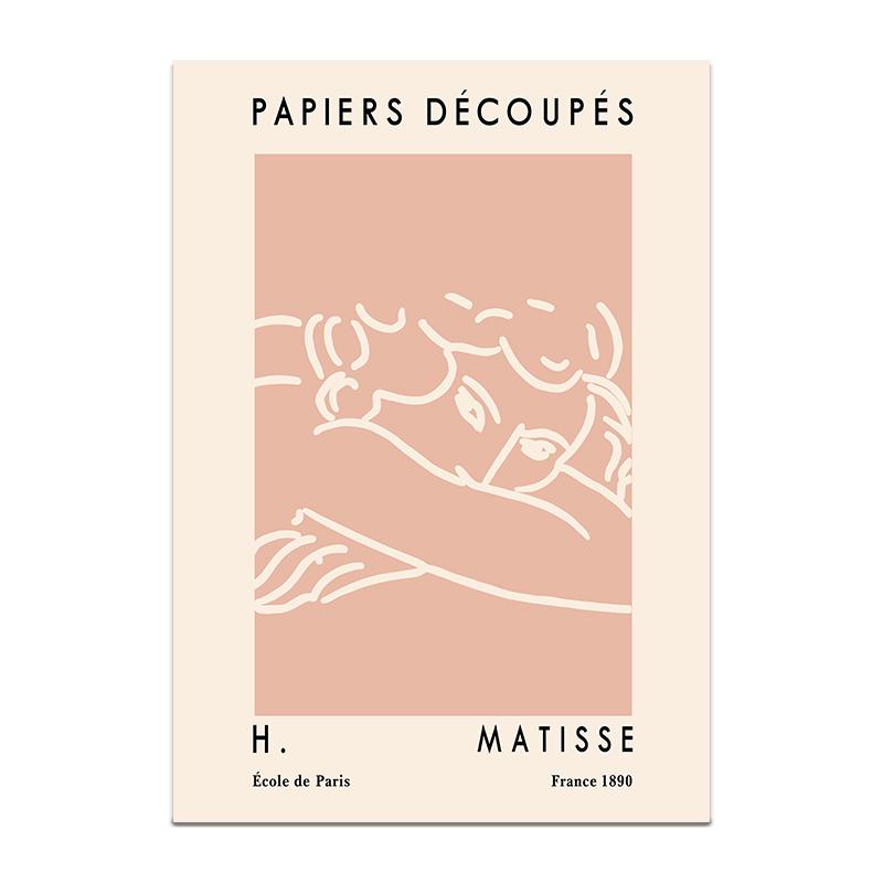 Henri Matisse Poster Flower Canvas Painting Art Nordic Leaf Posters Prints Wall Pictures for Living Room Home Decor Unframed