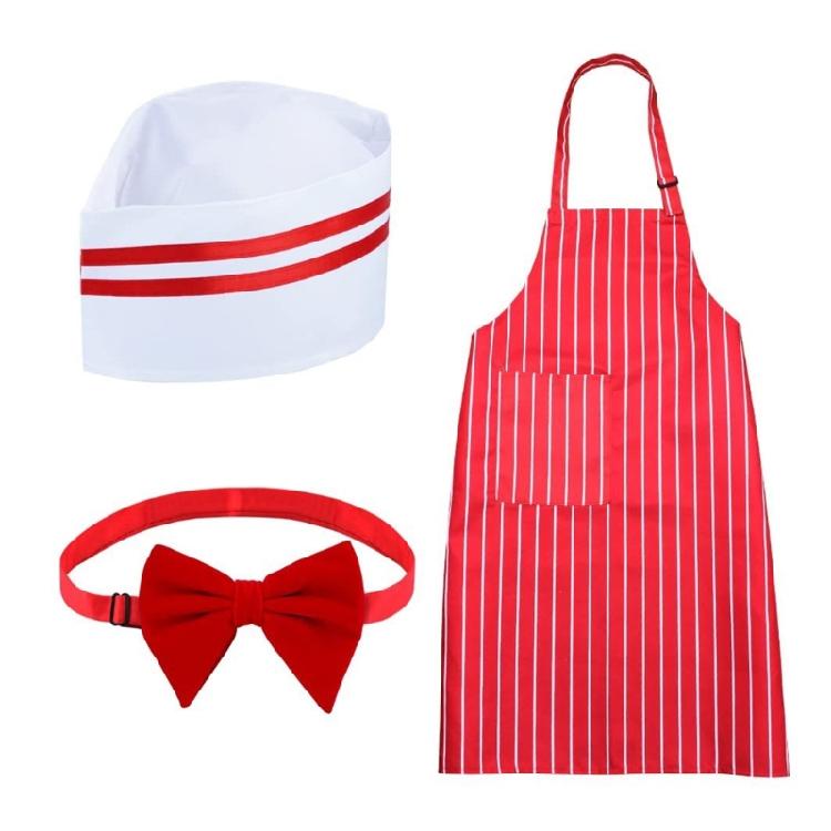 3Pcs Waitress Costume 1950s Adult Waiter Costume Kits Carnivals Hot Dogs Sodas Jerk Costume Halloween Cosplay Costume