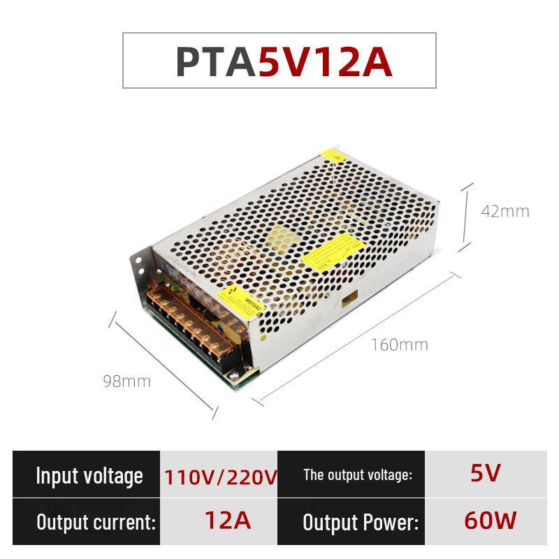 Constant Voltage LED Light Strip Power Supply Transformer 220V to 5V/12V