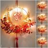 Vietnamese Spring Festival Decorations Paper Flowers Hanging Ornament 2026 New Year Home Decoraitons Room Wall Decor
