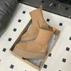 Sangpo Winter New Sheepskin Integrated Deep Boots Medium Tube Elastic Boots Thickened Warm Thick-soled Snow Boots Women