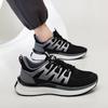 Autumn Couple Sports Shoes Color Matching Men's and Women's Fashion Running Shoes Thick-soled Breathable Casual Shoes