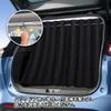 ZATOOTO Car Curtains with Extendable Sleeping in the Rail Side Width 82cm x Length Rear Car Easy to Fall UV Disaster Privacy UV Set of Black Rod,
