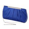 Shoulder Bag for Girl Women Pleated Formal Evening Bag Solid Color Lady Purse Wedding Clutches Cocktail Prom Handbag