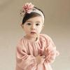 Spitze Blume Baby Stirnband Prinzessin Elastische Floral Kinder Mädchen Turban Kind Haarband Haar Zubehör