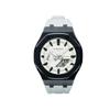 Customized Watch Modified Series Electronic Panda Waterproof Luminous Quartz Rubber Strap Same Style for Men DianYinXiongMao(HeiKeBaiSeBiaoDai)