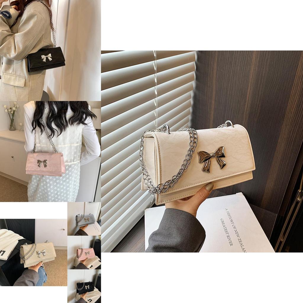 Chic Street Style Chain Shoulder Bag Fashion Trendy Small Square Bag For Women