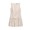 Spring New Women Clothes Fashion Comfortable Sleeveless Short Ribbon Dress 3152278 3152378