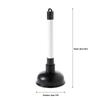 Leather Toilet Plunger Unclogging Tool with Suction Cup