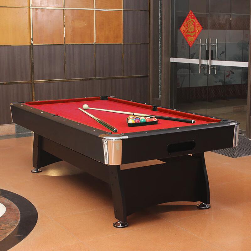 KuZhe Commercial American Black 8 Pool Table