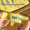 Simulation Big Butter Stick Squishy Fidget Toys Elastic Cube Cheese Stick Funny Squeeze Prank Toy Stress Anxiety Relief Game