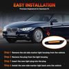 LED Side Marker Lights Compatible with BMW 1 3 5 Series, Smoke Lens, 2 PCS | Amber Turn Signal Lamps, Compatible with E90 E91 E92 E93 E46 E60 E61 E82