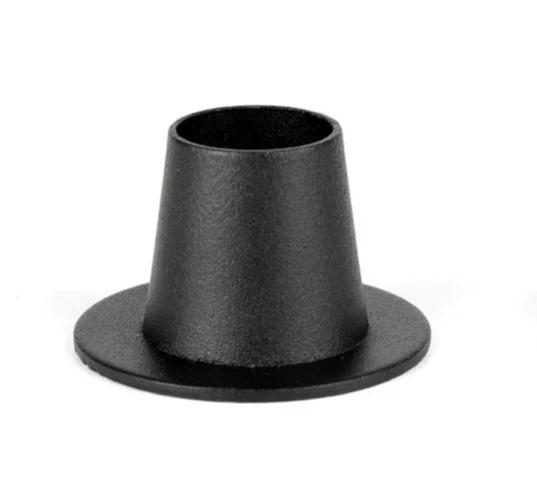 

1pcs Gold/Black Metal Candle Holders Taper Candlestick 5cm Column Plate Minimalist Vintage Decor Dinner Table Wedding Party чёрный