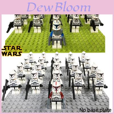 Star Wars Soldado Bloco de Construção Brinquedo Conjunto 21pcs Plástico ABS Grânulos Pequenos 0.015kg 6218003