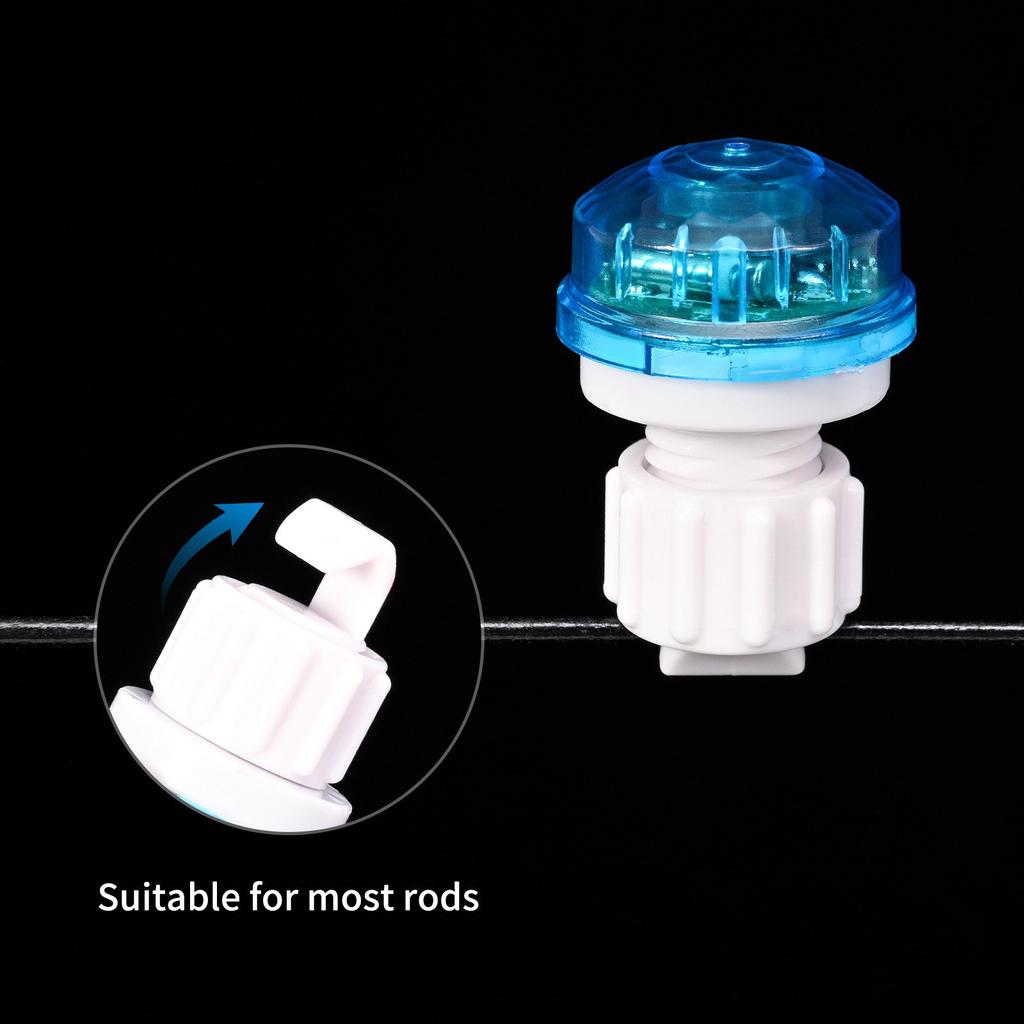 Sensitive Fishing Bites Alarm Indicator Carp Fishing Bites Alarms with LED Light Fishing Bells Clamps On Fishings Rod