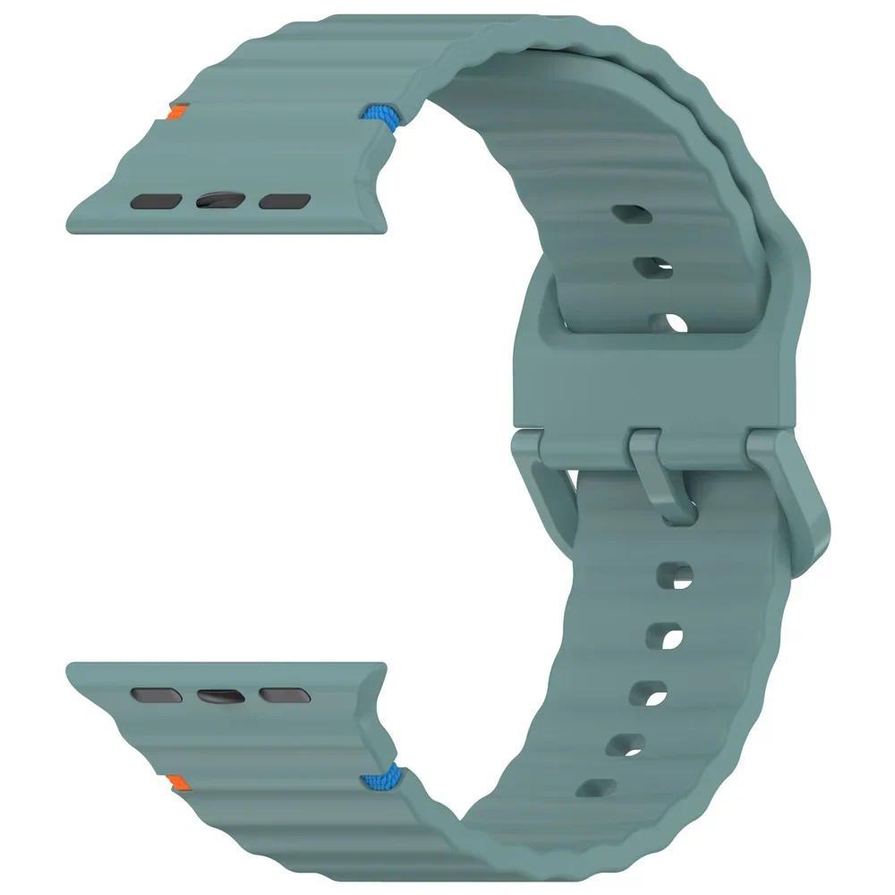 Sport Silicone Strap Compatible for Apple Watch Series 11 46mm 42mm Ultra 3/2/1 49mm 45mm 40mm 41mm 44mm 38mm Series 10 9 8 7 6