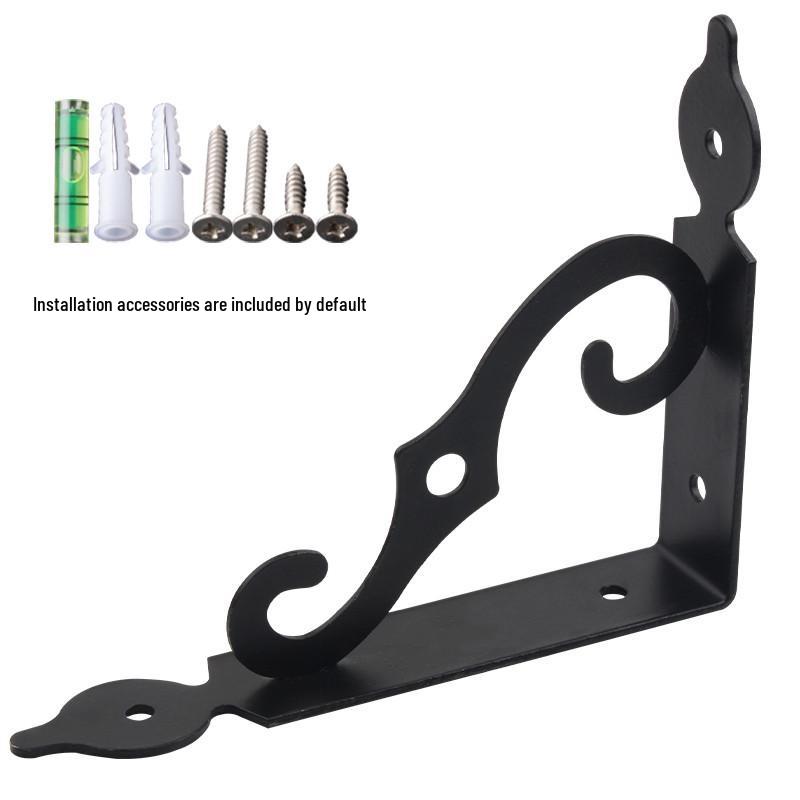 Wall-Mounted Triangle Bracket Shelf Support