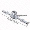 KAK Gold Diamond Crystal Glass Cabinet Knobs and Handles Cupboard Door Pulls Zinc Alloy Kitchen Handle Furniture Door Hardware