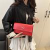 High Sense Fashion Casual Atmosphere Women's Bag New Spring and Summer Versatile Simple Small Square Bag Single Shoulder Messenger Bag Women