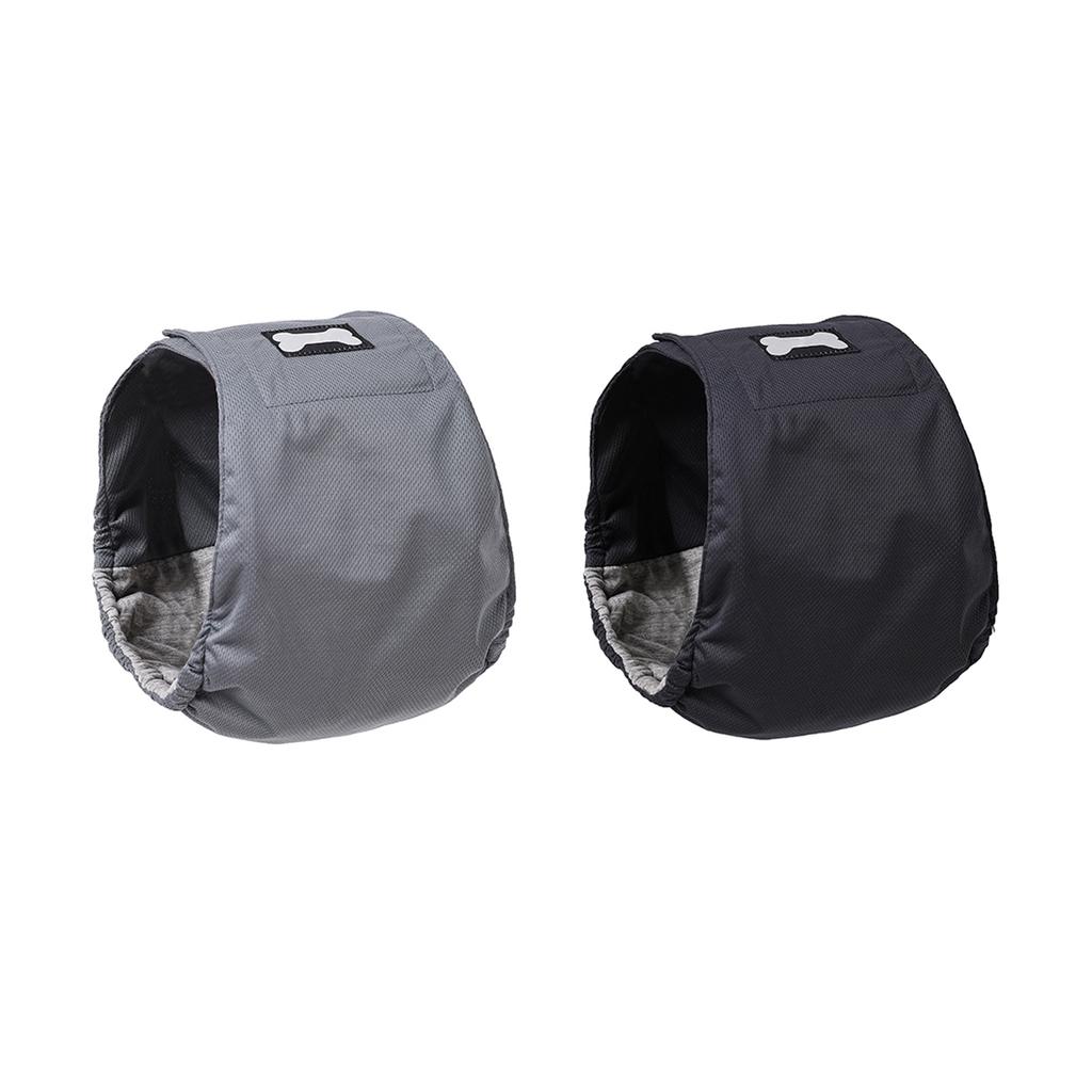 Washable Wrap Diapers for Male Dogs Reusable Male Dog Belly Band Breathable Male Dog Wraps, Pack of 3