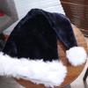 Holiday Plush Christmas Hat Red Hat Santa Hat Cosplay Supplies Fur Xmas Cap  Home Decoration