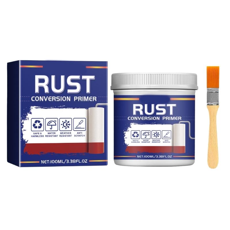 Primer Convertitore di Ruggine per Supporti Metallici Uso Professionale Riparazione Ruggine Primer Protettivo per Prevenire la Ruggine