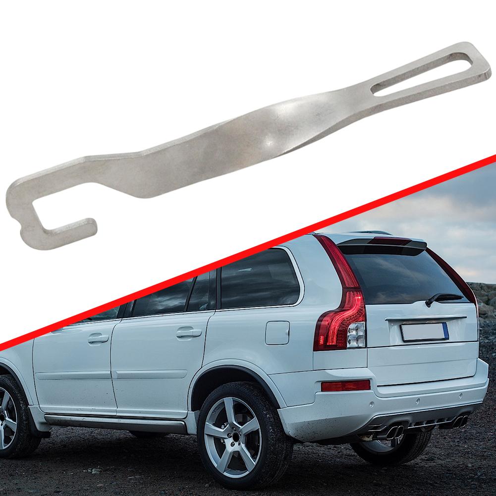 Car Rear Door Stopper Stainless Steel Car Rear Door Baffle Rear Door Limiter for Overnight in Car Interior Ventilation