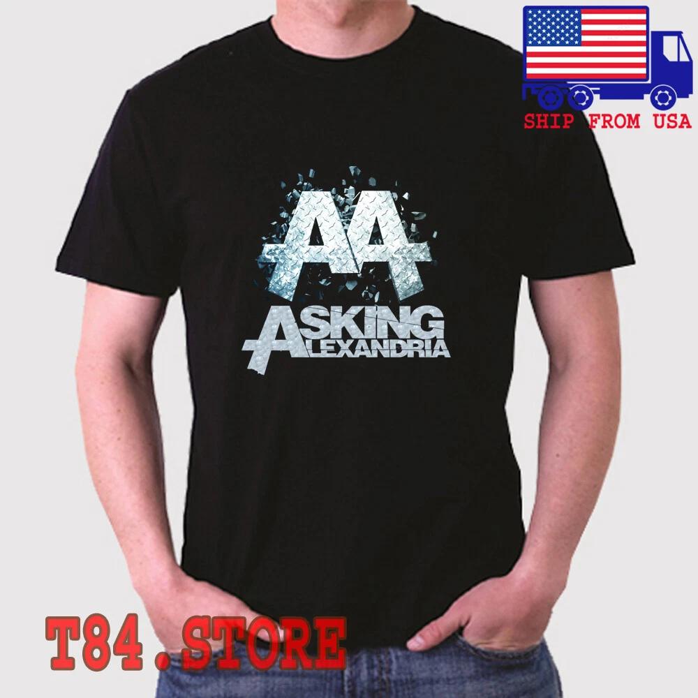 Asking Alexandria Men s Black Size S to 5XL 4XL