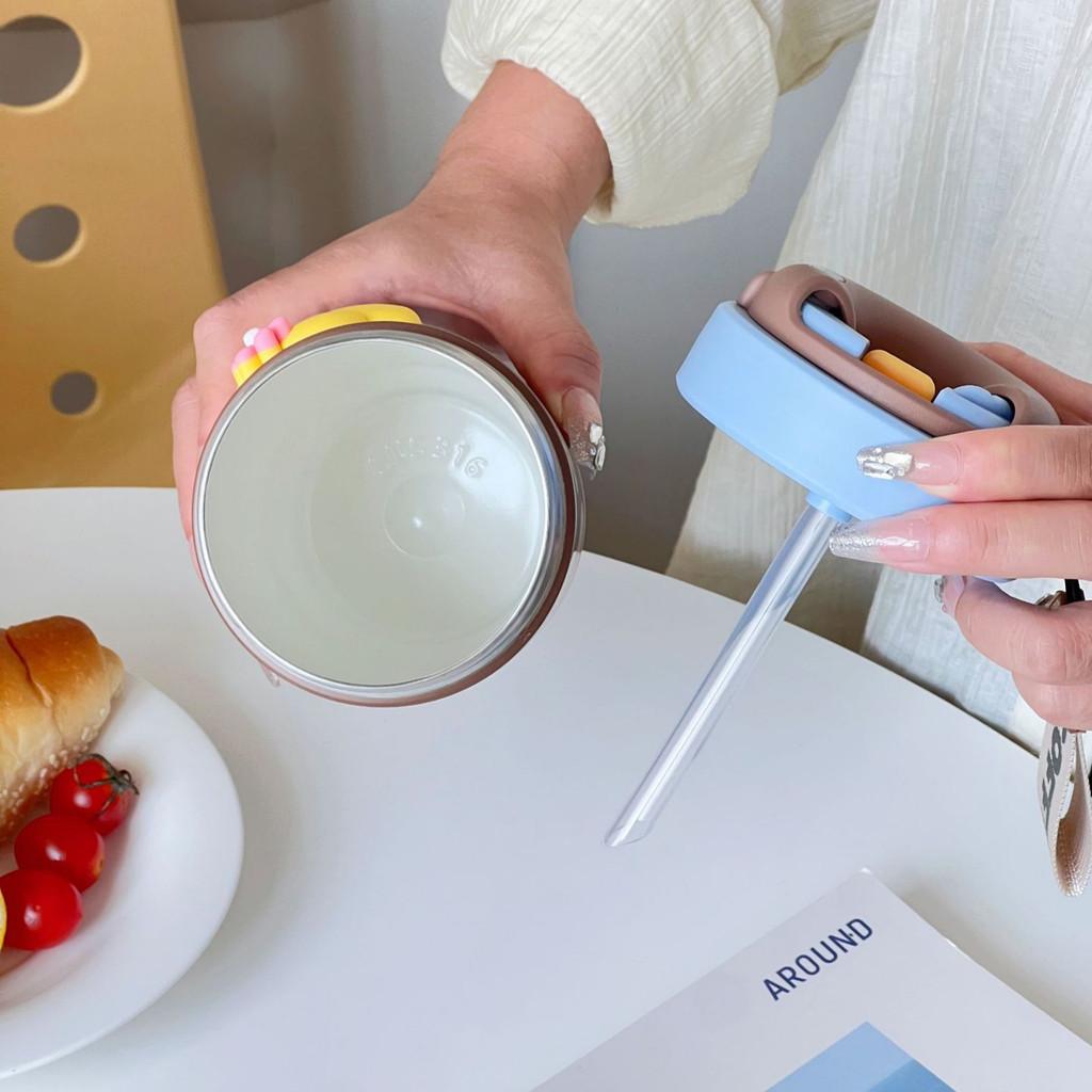 Ceramic Inner Wall Travel Mug With Vacuum Insulation For Office Commuting And Gifts
