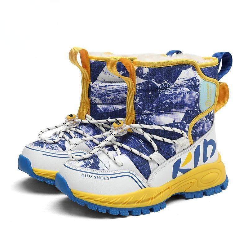 Children's Snow Boots Winter New Style Warm Cotton Shoes