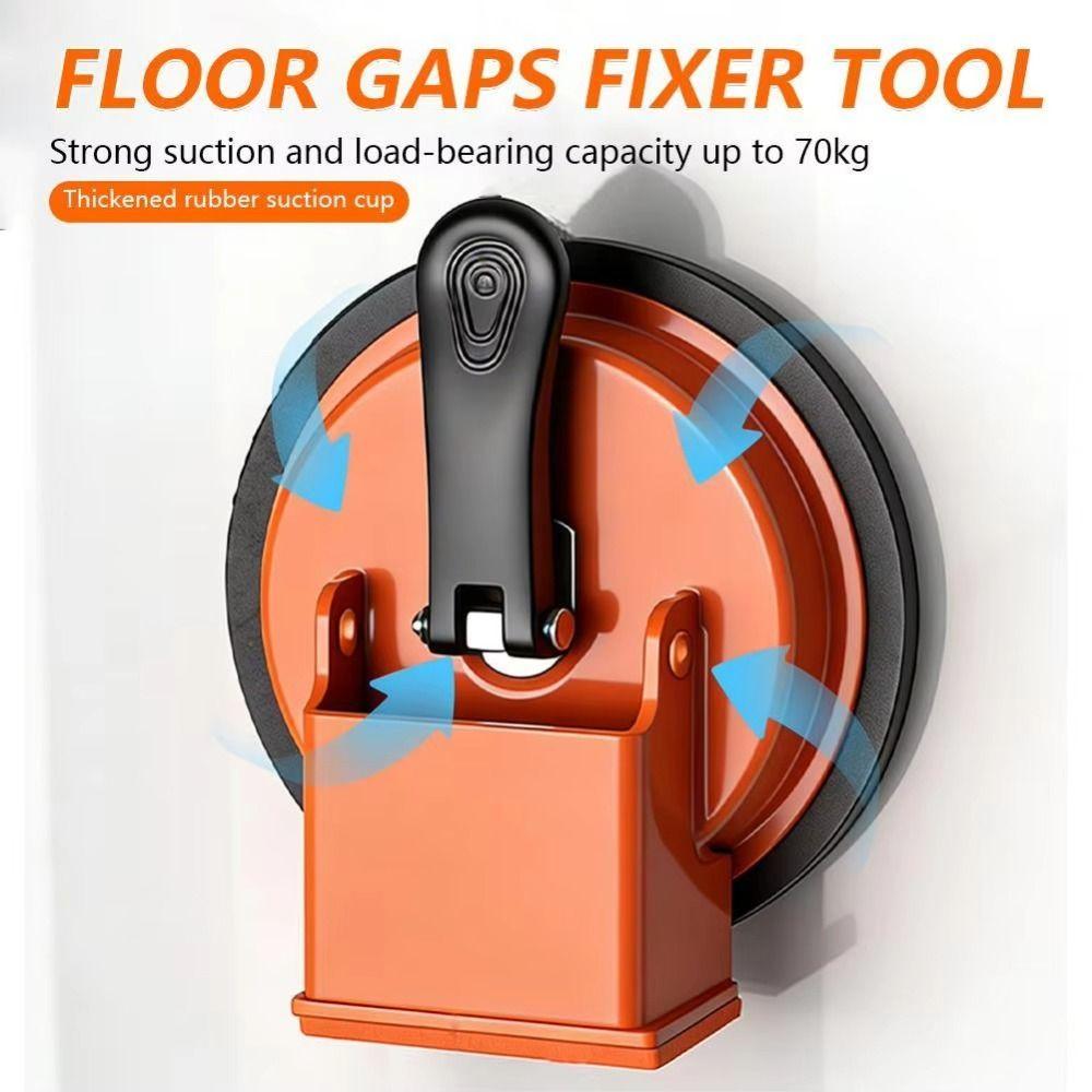 Heavy Duty Floor Gap Fixer Tool Suction Cup with Rubber Pad Flooring Slat Grabber Floor Repair Tool Kit