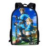 Legend Of Zelda Backpack Breath Of The Wild Game Student School Bag 3D Printed Backpack Cartoon