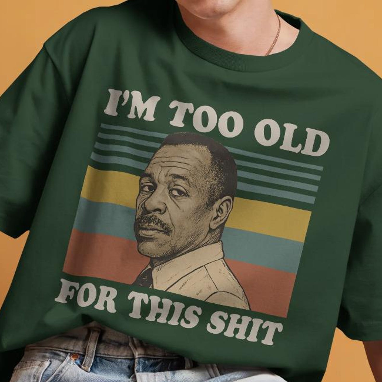 Lethal Weapon Movie Shirt - I m Too Old For This Shit M