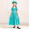 Halloween June 1 Kids Ancient Free Muse Cosplay Costume Lake Green Dress