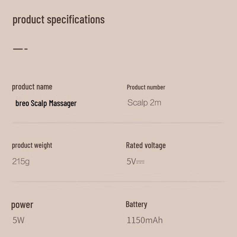breo Scalp Massager