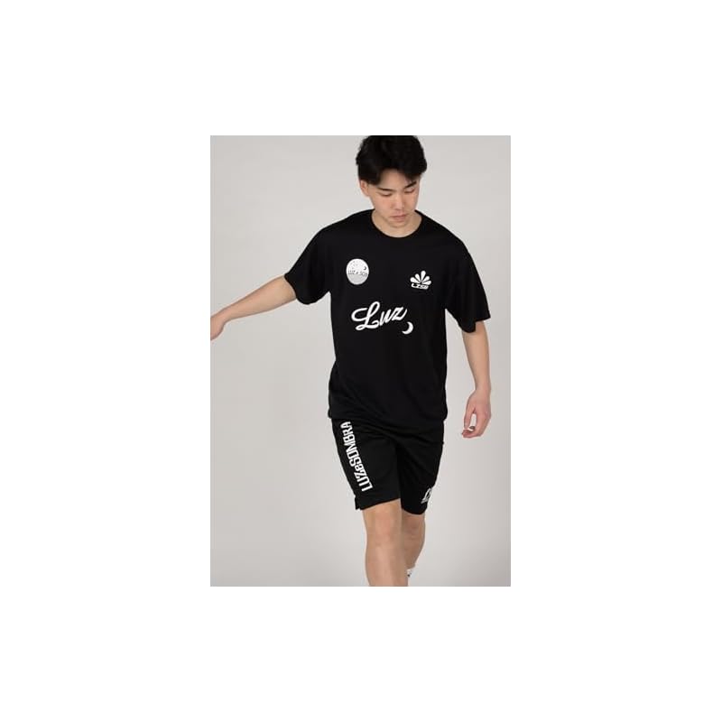 [LUZ E SOMBRA] STANDARD PRA-SHIRT, F1811023, BLKWHT, L (Futsal/Soccer)